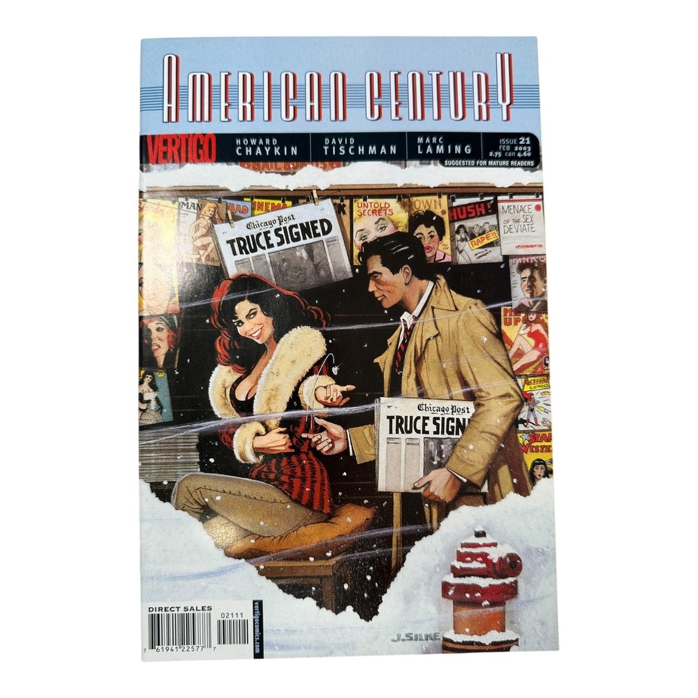 Vertigo American Century Comic Book Issue 21 Oct 2001‎ Mature Readers
